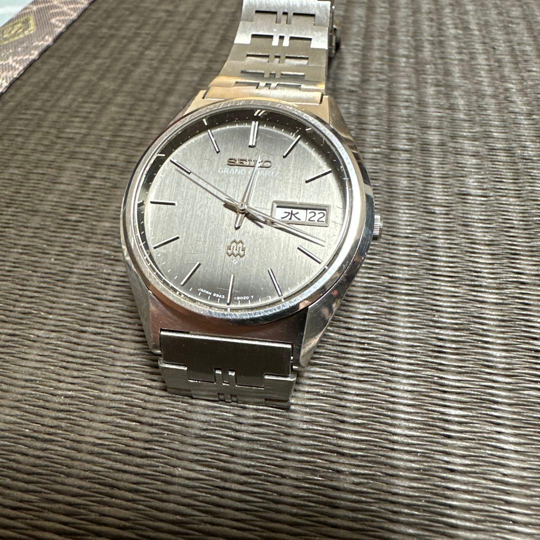 SEIKO グランドクォーツ　ツイン 腕時計　美品　稼動品 9943-8010