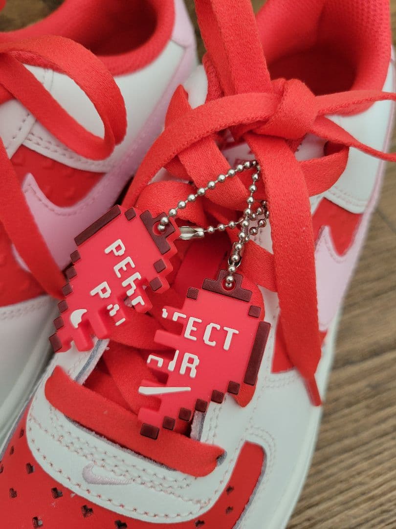 新品⚫Nike Air Force 1 ナイキエアフォースワン レッド/ホワイト