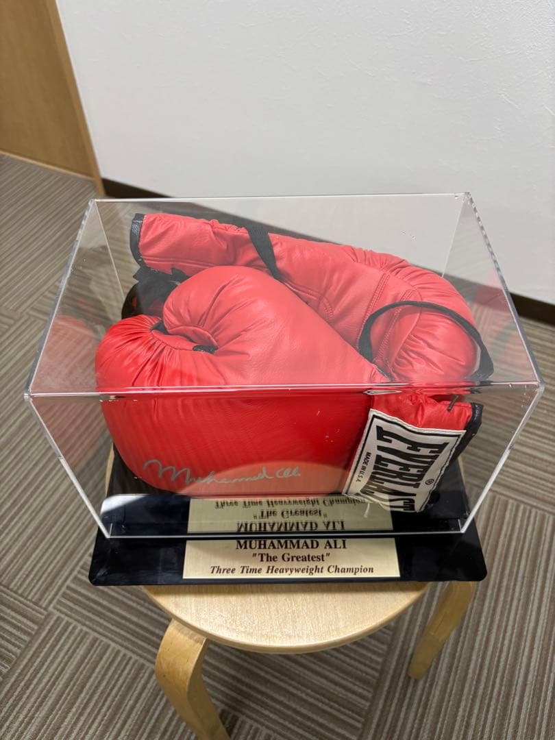 ムハマド・アリ グローブ サイン入り