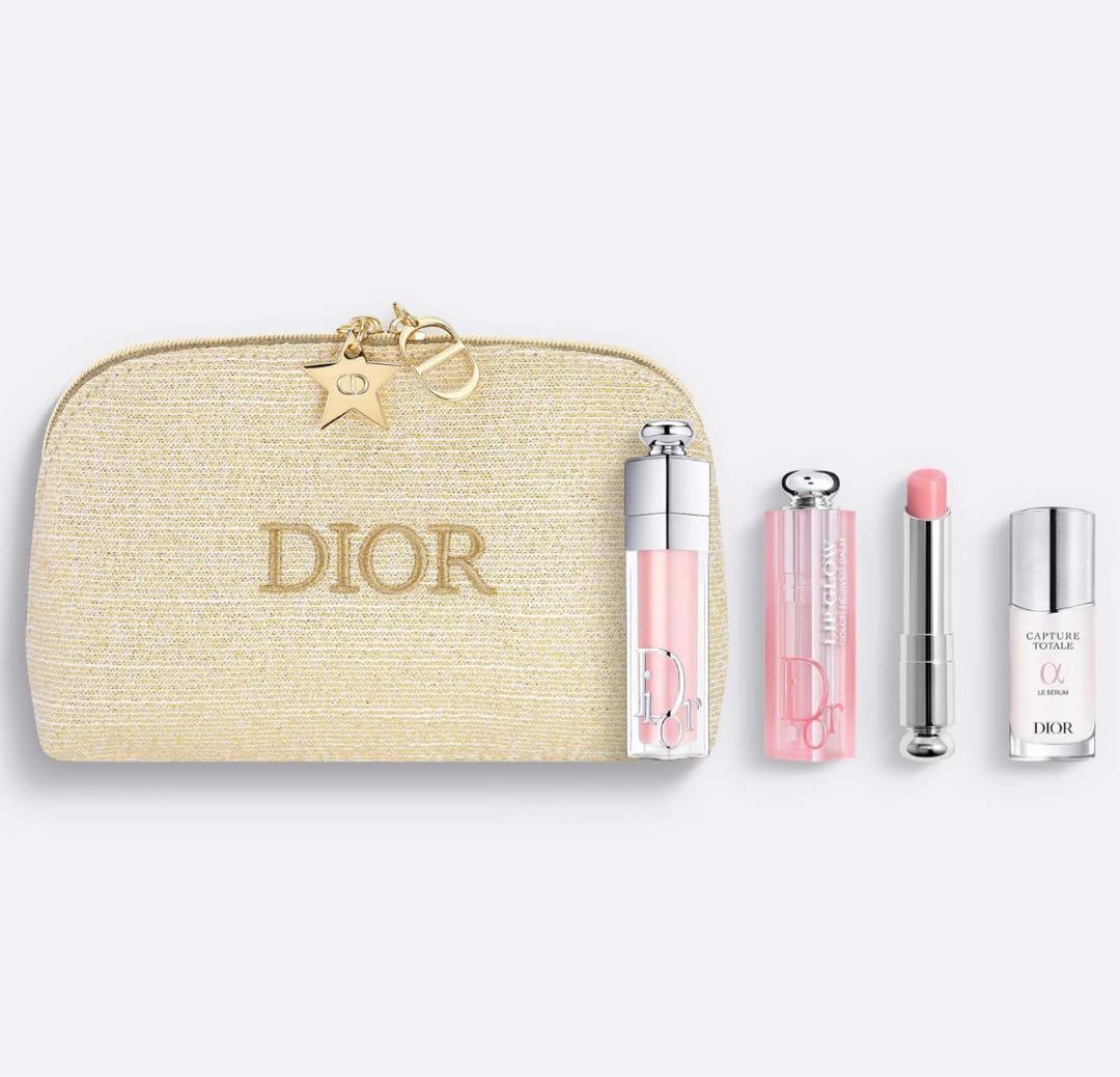 【美品】Dior 2024クリスマスコフレ　ボックス&ショーパー付き