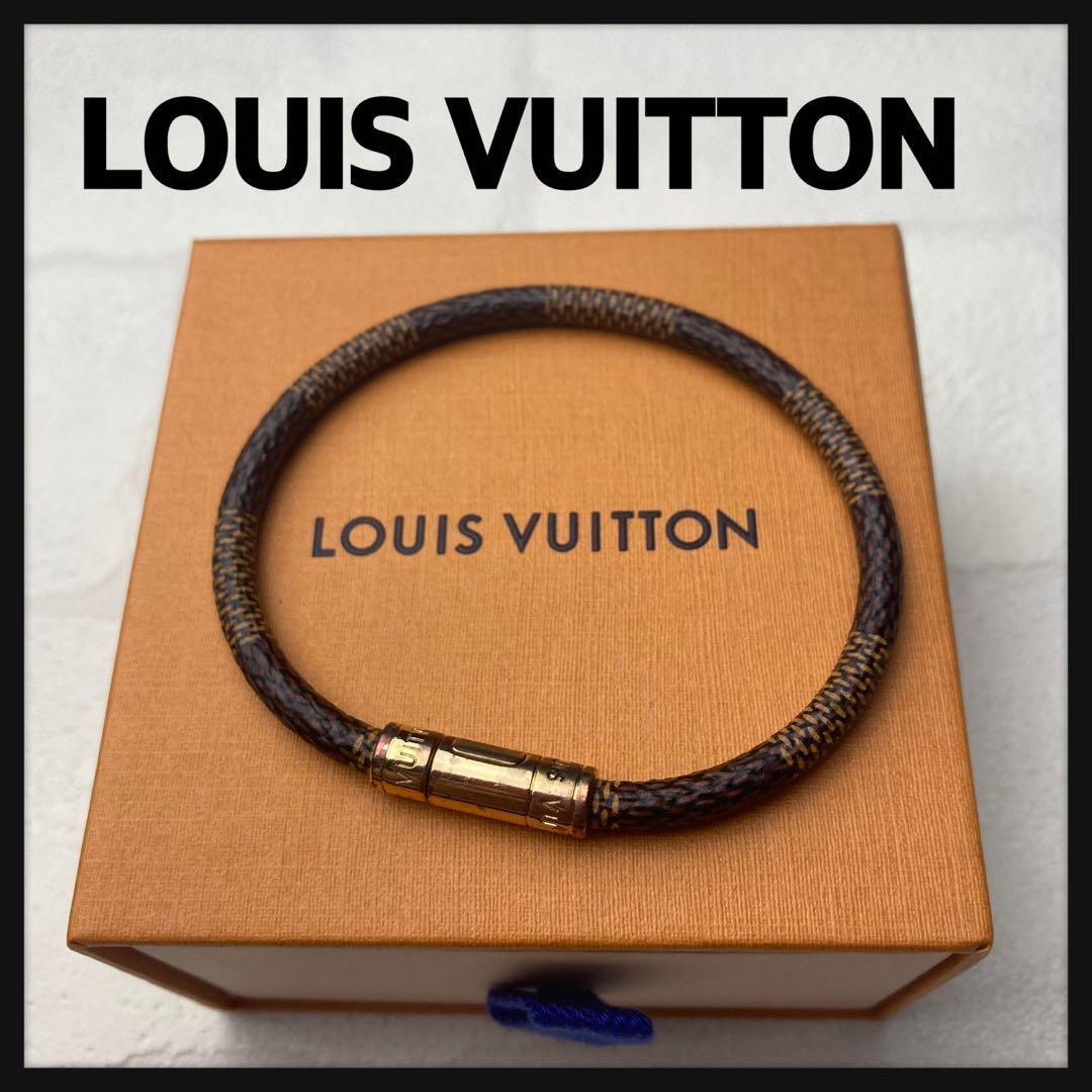 ルイヴィトン☆ブレスレット　ダミエ　ブラスレ　キープ イット　M8137F