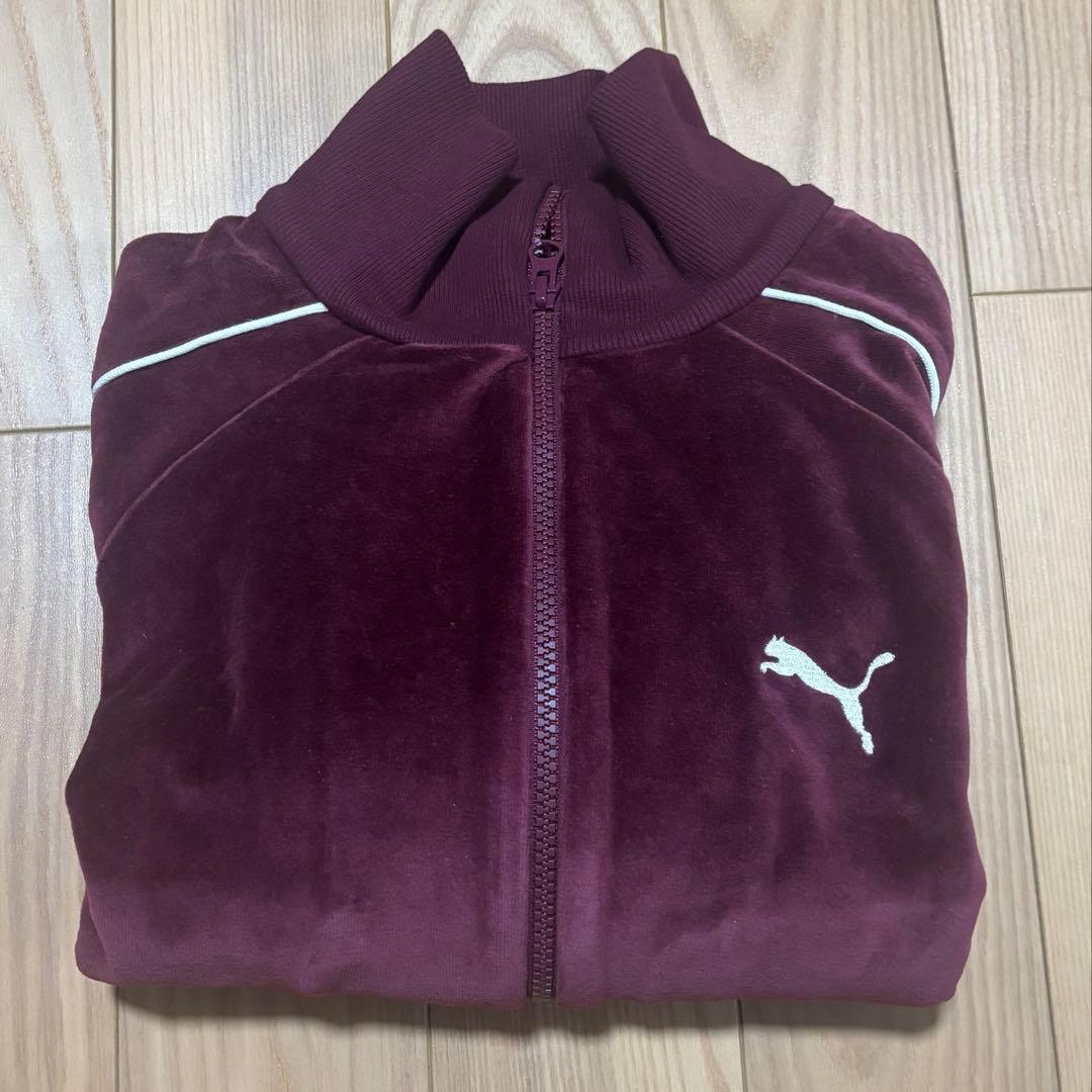 PUMA × FREAK'S STORE トラックジャケット　（ワイン）