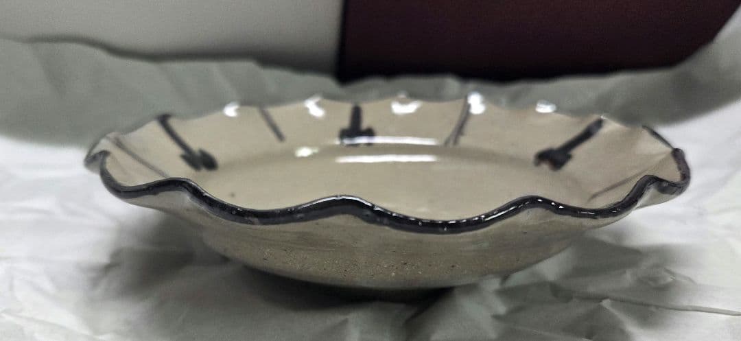 辻嘉一 特選和食器揃 用の美 絵唐津輪花皿 5枚セット