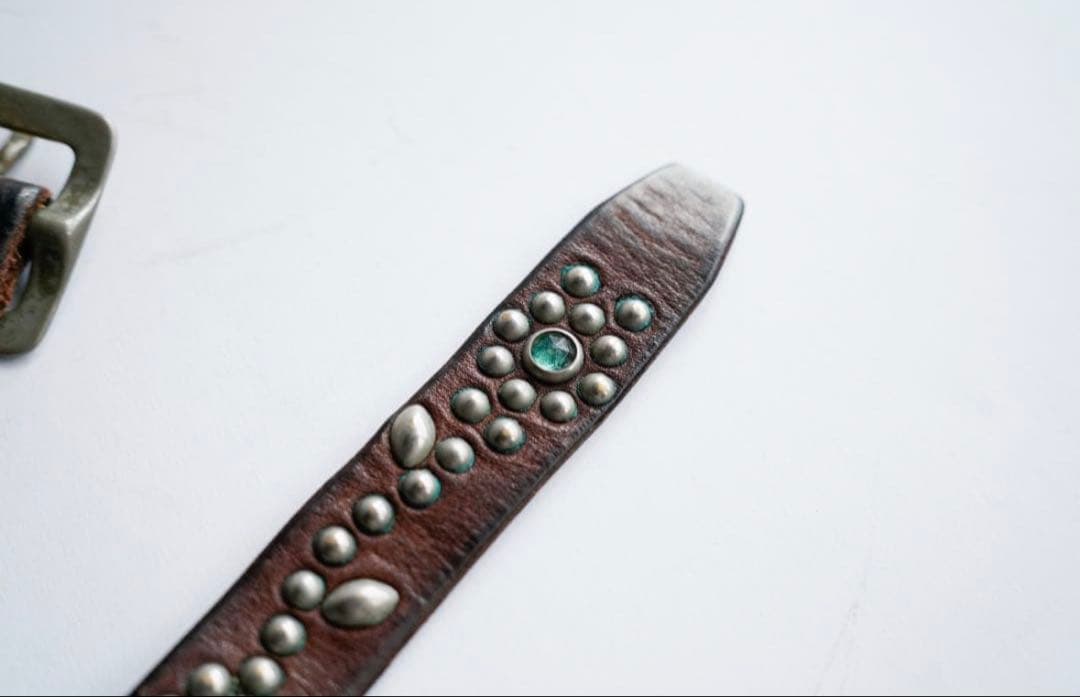 HTC ナローベルト　スタッズ　アメカジ　RRL vintage 古着