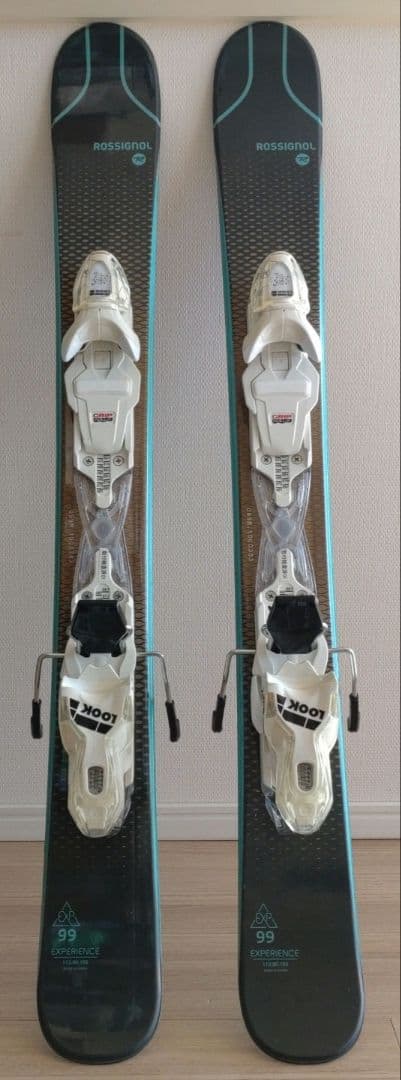 ROSSIGNOL 99cm ショートスキー板 バインディング付き