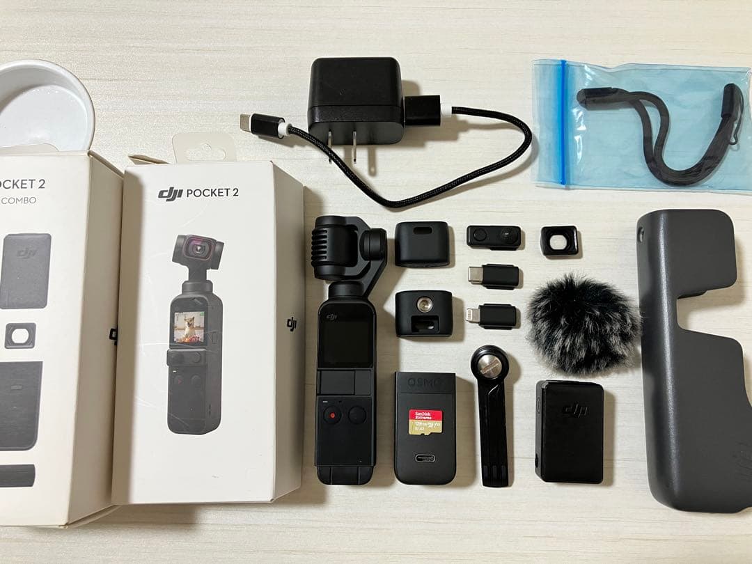 DJI Pocket 2 Creatorコンボ+ microSD等オマケ