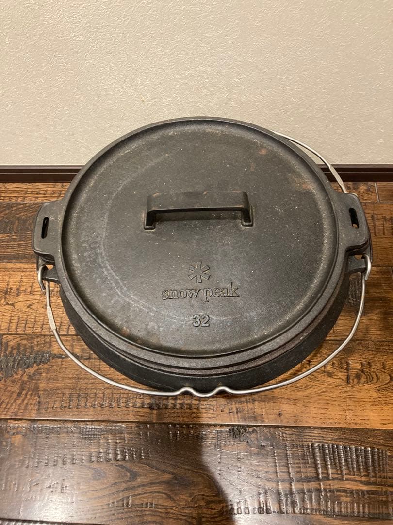スノーピーク　ダッチオーブン　 peak 和製オーブンポットぶんぶく32