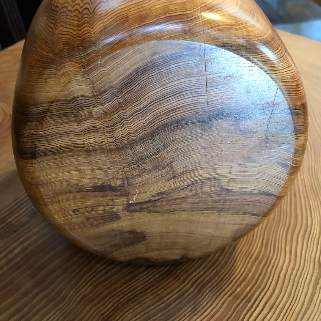 屋久杉木製 花瓶