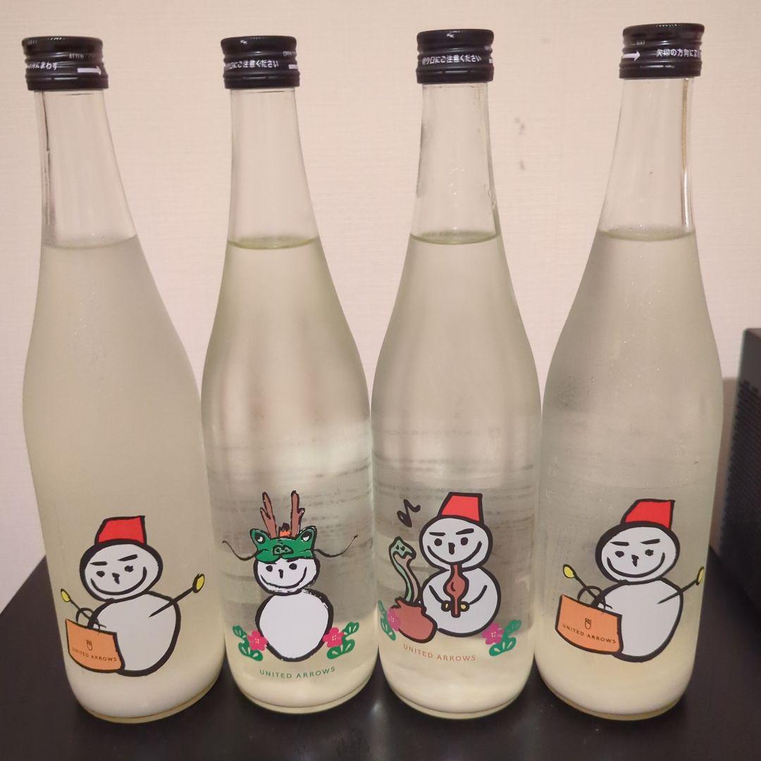 仙禽×UNITED ARROWS雪だるま　日本酒　４本セット