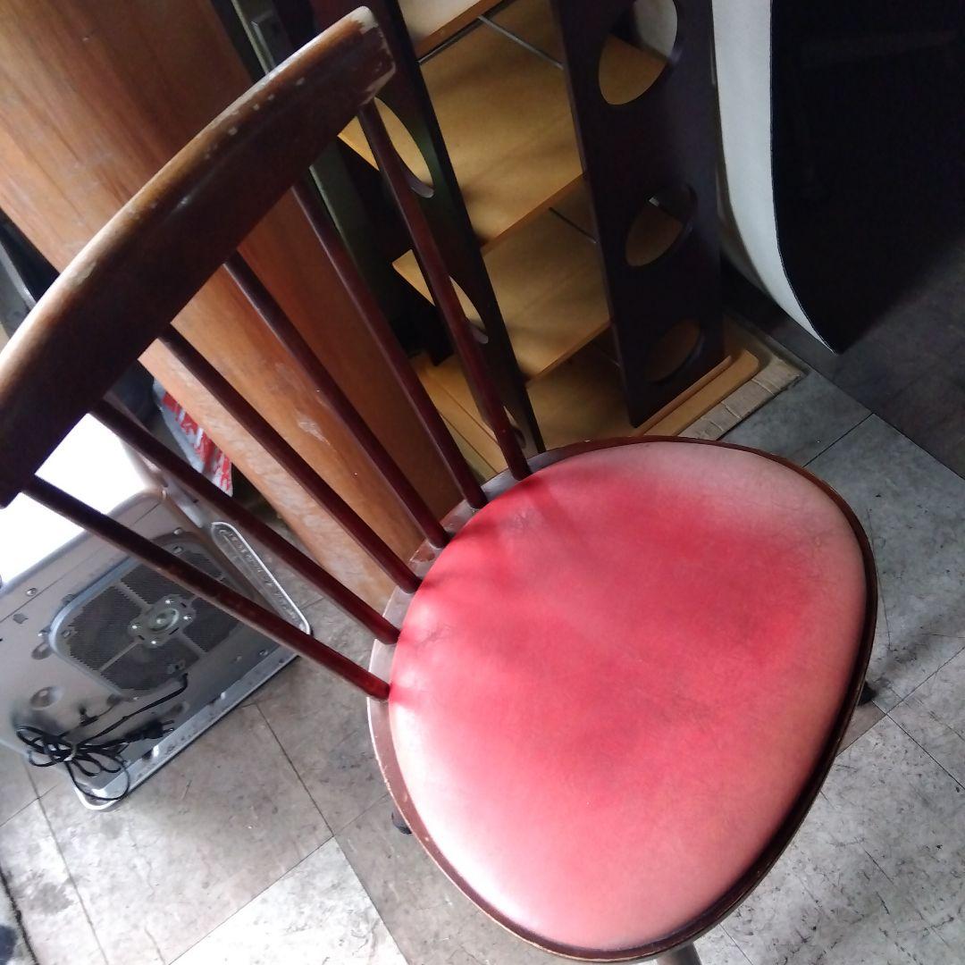 秋田木工　大塚家具　ダイニングチェア　曲目椅子　食卓椅子　1脚　　日本製