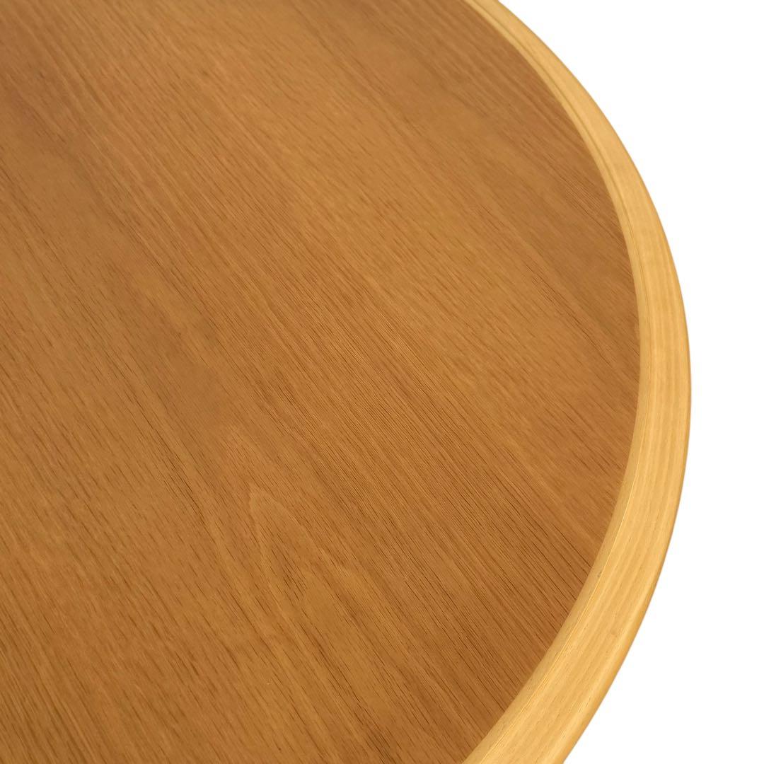 HR698 秋田木工 ダイニングテーブル 丸型テーブル ナラ材 IDC大塚家具