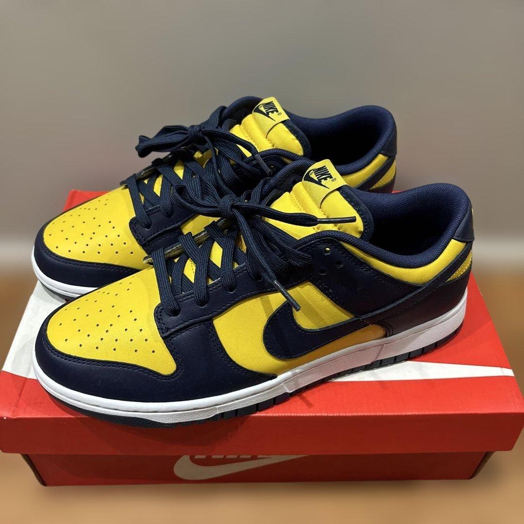 Nike dunk low ミシガン 28cm Michigan
