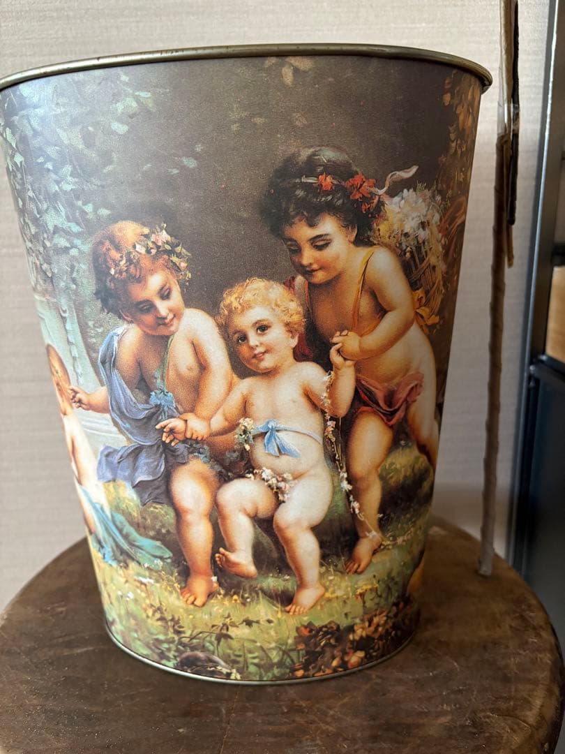 ヴィンテージ ダストBOX 缶