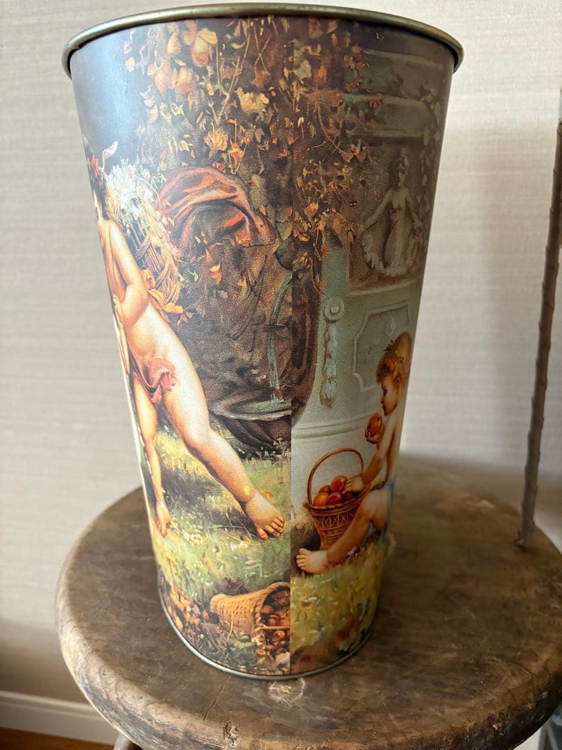 ヴィンテージ ダストBOX 缶