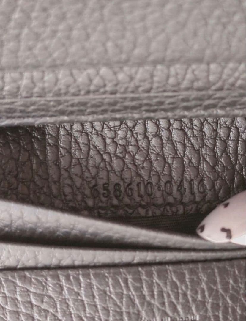 GUCCI ダブルG バイカラー カードケース ウォレット 財布 2つ折り