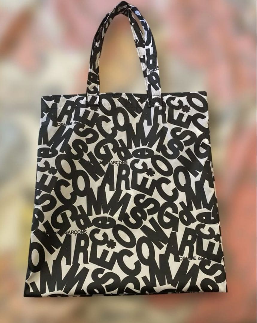 コムデギャルソン　ロゴ　ツイントート